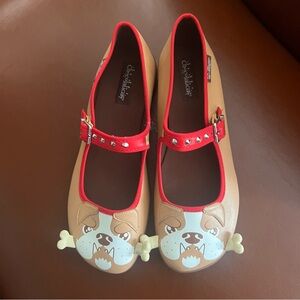 Hot Chocolate Design Chocolaticas Bulldog Women's Mary Jane Flat Size 9